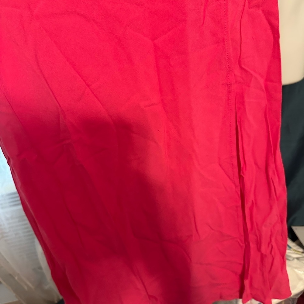 Lulu's Bold Pink Skirt
